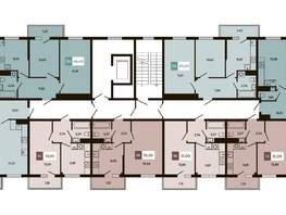 Продается 2-комнатная квартира ЖК Соседи, Этап 3 корпус 3, 55.97  м&sup2;, 8507440 рублей