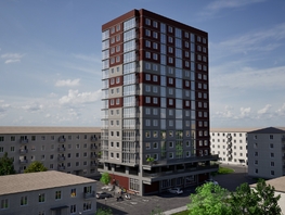 Продается 1-комнатная квартира ЖК Красный, 25.6  м&sup2;, 3730500 рублей