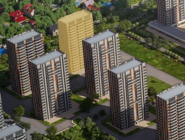 Продается 1-комнатная квартира ЖК Западные Аллеи, литера 6.4, 37.4  м², 4962980 рублей