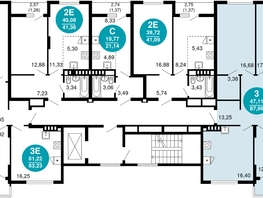 Продается 3-комнатная квартира ЖК 1799, литера 1.1, 87.96  м², 18031800 рублей