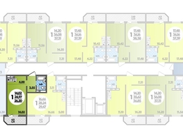 Продается Студия ЖК Суворовский, литера 7, 26.2  м², 3728260 рублей