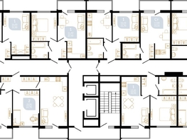 Продается 2-комнатная квартира ЖК Вместе, литера 1, 52.41  м², 10958931 рублей