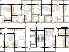 Продается 3-комнатная квартира ЖК Вместе, литера 1, 77.39  м², 14456452 рублей