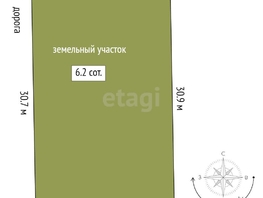 Продается Участок ИЖС Солидарности ул, 6.2  сот., 1830000 рублей