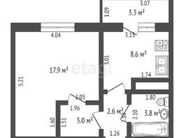 Продается 1-комнатная квартира Жданова ул, 36  м², 5000000 рублей