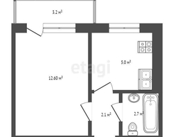 Продается 1-комнатная квартира Миронова ул, 22.4  м², 2500000 рублей