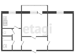 Продается 2-комнатная квартира Герцена ул, 47.4  м², 4600000 рублей