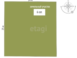 Продается Участок ИЖС Чехова проезд, 8.7  сот., 1000000 рублей