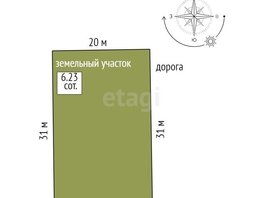 Продается Участок ИЖС Дружбы народов ул, 6.2  сот., 1670000 рублей