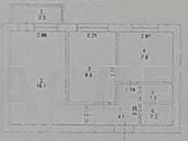 Продается 2-комнатная квартира Победы ул, 40  м², 3000000 рублей