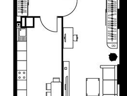 Продается 1-комнатная квартира ЖК Гринсайд, 4.1-4.3, 45.13  м², 7750000 рублей