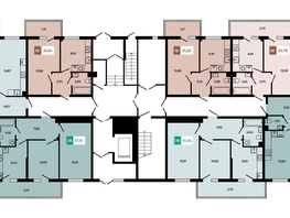 Продается 2-комнатная квартира ЖК Соседи, Этап 1 корпус 1, 56.85  м², 5798700 рублей