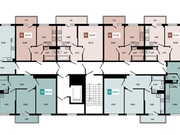 Продается 2-комнатная квартира ЖК Соседи, Этап 1 корпус 1, 49.4  м², 5137600 рублей