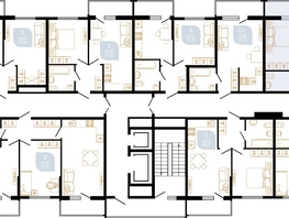 Продается 3-комнатная квартира ЖК Вместе, литера 1, 85.2  м², 16554360 рублей