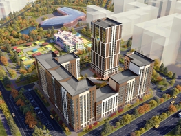 Продается 1-комнатная квартира ЖК Smartpolet (Полёт), литер 3.1, 40.3  м², 5887830 рублей