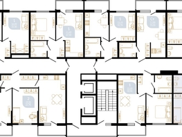 Продается 3-комнатная квартира ЖК Вместе, литера 1, 77.82  м², 15968664 рублей