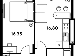 Продается Студия ЖК Сезоны, 27.4  м², 3876400 рублей