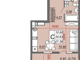 Продается Студия ЖК Frame (Фрейм), 11В, 27.65  м², 5847975 рублей