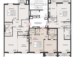 Продается 2-комнатная квартира ЖК Дом-резиденция Собрание, 83.81 м², 57409850 рублей