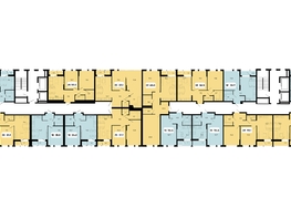 Продается 2-комнатная квартира ЖК Норд-Премьер, корпус 17, 57.2 м², 7664800 рублей