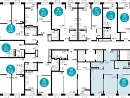 Продается 3-комнатная квартира ЖК 1799, литера 2.1, 92.01 м², 16841712 рублей