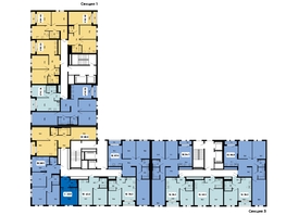 Продается 2-комнатная квартира ЖК Норд-Премьер, корпус 18, 48.5 м², 6596000 рублей