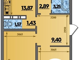 Продается 3-комнатная квартира ЖК Суворовский, литера 6, 81.79  м², 9185017 рублей