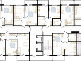 Продается 3-комнатная квартира ЖК Вместе, литера 1, 75.49  м², 11391259 рублей