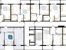 Продается 2-комнатная квартира ЖК Вместе, литера 1, 65.17  м², 11045158 рублей