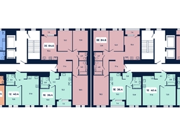 Продается 1-комнатная квартира ЖК Норд-Премьер, корпус 19, 36.4 м², 5278000 рублей