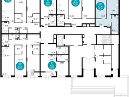 Продается 2-комнатная квартира ЖК 1799, литера 2.3, 48.51  м², 9301221 рублей