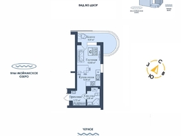 Продается Апартамент АК Аллея Дружбы, 30.45  м&sup2;, 9229639 рублей