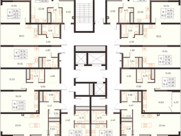Продается 1-комнатная квартира ЖК Западный проспект 82, Афина, 47.43  м&sup2;, 23990750 рублей