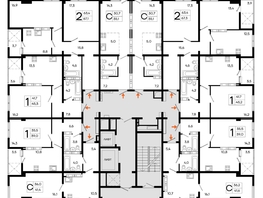 Продается 1-комнатная квартира ЖК Поэма, 45.3  м&sup2;, 9195900 рублей