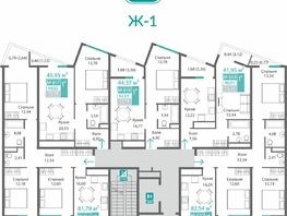 Продается 3-комнатная квартира ЖК Барбарис, 78.56  м&sup2;, 11999961 рублей