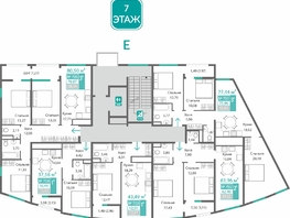 Продается 3-комнатная квартира ЖК Барбарис, 76.87  м&sup2;, 11157651 рублей