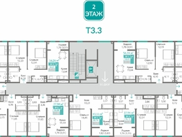Продается 2-комнатная квартира ЖК Благо, 54.49  м&sup2;, 8039542 рублей