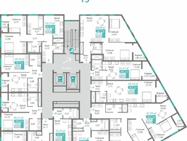 Продается 1-комнатная квартира ЖК Благо, 30.66  м&sup2;, 4743217 рублей