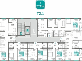 Продается 3-комнатная квартира ЖК Благо, 80.73  м&sup2;, 11563186 рублей