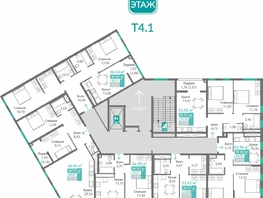 Продается 1-комнатная квартира ЖК Благо, 33.98  м&sup2;, 5277910 рублей