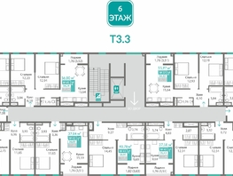 Продается 1-комнатная квартира ЖК Благо, 35.43  м&sup2;, 5480842 рублей