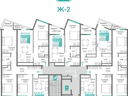 Продается 3-комнатная квартира ЖК Подсолнух, 78.55  м&sup2;, 12002440 рублей