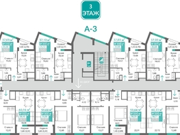 Продается 2-комнатная квартира ЖК Подсолнух, 64.28  м&sup2;, 10273945 рублей