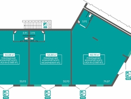 Продается Универ. помещ ЖК Горизонты 3, 54.84  м&sup2;, 13556448 рублей