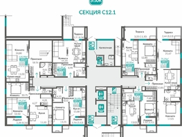 Продается 1-комнатная квартира Тюльпаны, 38.51  м&sup2;, 6828147 рублей