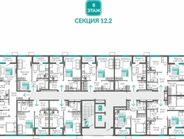 Продается 2-комнатная квартира Тюльпаны, 57.99  м&sup2;, 9193327 рублей