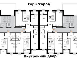 Продается 3-комнатная квартира ЖК Новый Судак, 1 этап, 85.21  м&sup2;, 16104690 рублей