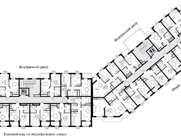 Продается 1-комнатная квартира ЖК Прибрежный дом, 33.26  м&sup2;, 7051120 рублей
