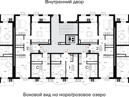 Продается 1-комнатная квартира ЖК Прибрежный дом, 56.8  м&sup2;, 12268800 рублей