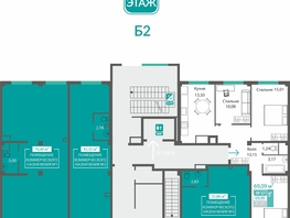 Продается Универ. помещ ЖК Прополис, 43.35  м&sup2;, 8505483 рублей